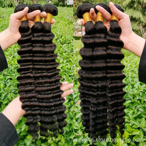 China Factory Supply Unprocessed 100% Cheap Hot Sale Wholesale Virgin Human Hair 3 Bundles with Lace Frontal